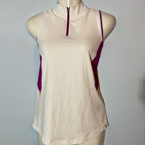 LadyHagen Women’s Sea Glass Sleeveless Side amici Polo Shirt